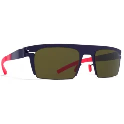 Mykita - New - Mykita & Bernhard Willhelm - Mulberry Fuchia Green - Metal Collection - Sunglasses - Mykita Eyewear - Avvenice