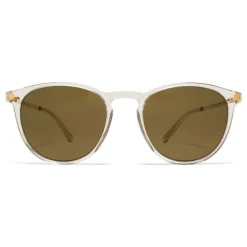 Mykita - Nukka - Lite - Champagne Gold Brown - Acetate Collection - Sunglasses - Mykita Eyewear - Avvenice