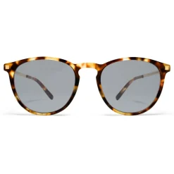 Mykita - Nukka - Lite - Cocoa Gold Dark Blue - Acetate Collection - Sunglasses - Mykita Eyewear - Avvenice