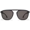 Mykita - Pabu - Mykita Mylon - Grey Shiny Graphite - Mylon Collection - Sunglasses - Mykita Eyewear - Avvenice