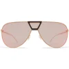 Mykita - Pepper - Mykita Mylon - Champagne Gold Brown - Metal Collection - Sunglasses - Mykita Eyewear - Avvenice
