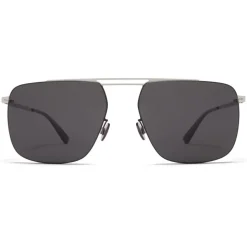 Mykita - Raidon - Lessrim - Silver Black Dark Grey - Metal Collection - Sunglasses - Mykita Eyewear - Avvenice