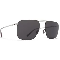 Mykita - Raidon - Lessrim - Silver Black Dark Grey - Metal Collection - Sunglasses - Mykita Eyewear - Avvenice