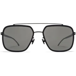Mykita - Reed - Mykita Mylon - Black - Metal Collection - Sunglasses - Mykita Eyewear - Avvenice