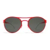 Mykita - Sparrow - Mykita First - Red Black - Metal Collection - Sunglasses - Mykita Eyewear - Avvenice