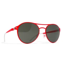 Mykita - Sparrow - Mykita First - Red Black - Metal Collection - Sunglasses - Mykita Eyewear - Avvenice