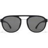 Mykita - Sting - Mykita Mylon - Black Silver - Mylon Collection - Sunglasses - Mykita Eyewear - Avvenice