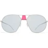 Mykita - Studio 9.4 - Mykita Studio - Silver Garnet Grey - Metal Collection - Sunglasses - Mykita Eyewear - Avvenice