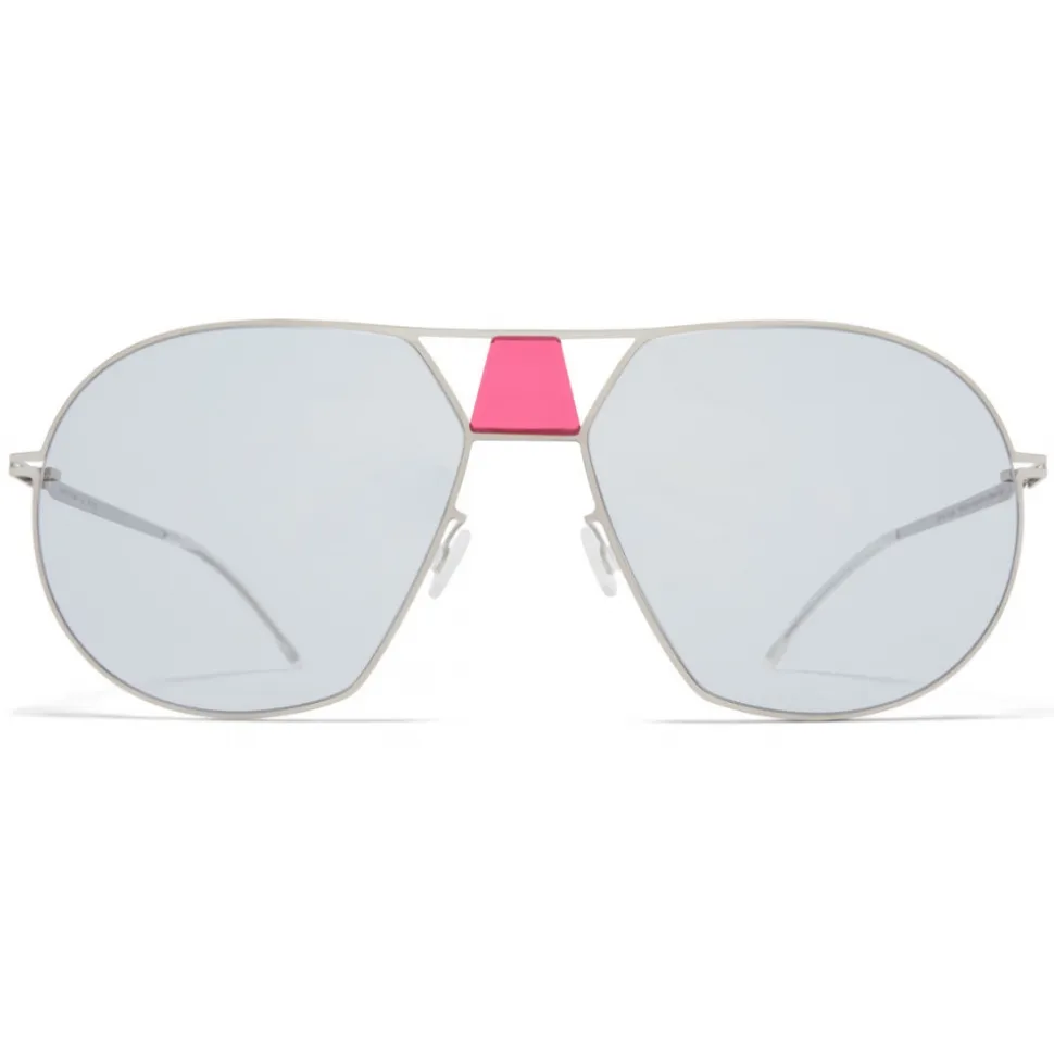 Mykita - Studio 9.4 - Mykita Studio - Silver Garnet Grey - Metal Collection - Sunglasses - Mykita Eyewear - Avvenice