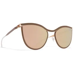 Mykita - Studio 6.2 - Mykita Studio - Champagne Gold Black - Metal Collection - Sunglasses - Mykita Eyewear - Avvenice