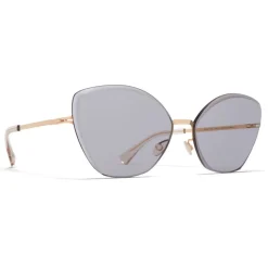 Mykita - Studio 10.2 - Mykita Studio - Champagne Gold Grey - Metal Collection - Sunglasses - Mykita Eyewear - Avvenice
