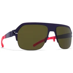 Mykita - Super - Mykita & Bernhard Willhelm - Mulberry Fuchia Green - Metal Collection - Sunglasses - Mykita Eyewear - Avvenice