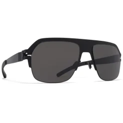 Mykita - Super - Mykita & Bernhard Willhelm - Matte Black Dark Grey - Metal Collection - Sunglasses - Mykita Eyewear - Avvenice