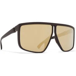 Mykita - Tequila - Mykita & Tim Coppens - Ebony Brown Gold - Mylon Collection - Sunglasses - Mykita Eyewear - Avvenice