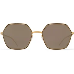 Mykita - Tilla - Decades - Gold Black Grey - Metal Collection - Sunglasses - Mykita Eyewear - Avvenice