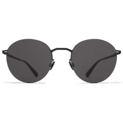 Mykita - Tomomi - Lessrim - Black White Dark Grey - Metal Collection - Sunglasses - Mykita Eyewear - Avvenice