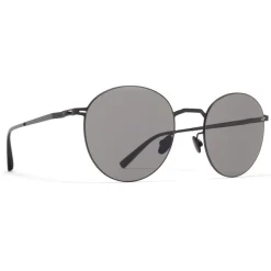Mykita - Tomomi - Lessrim - Black Grey - Metal Collection - Sunglasses - Mykita Eyewear - Avvenice