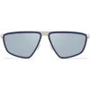 Mykita - Tribe - Mykita Mylon - Navy Blue Silver - Mylon Collection - Sunglasses - Mykita Eyewear - Avvenice