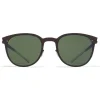 Mykita - Truman - NO1 - Dark Brown Green - Metal Collection - Sunglasses - Mykita Eyewear - Avvenice