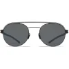 Mykita - Turner - NO1 - Black White - Metal Collection - Sunglasses - Mykita Eyewear - Avvenice
