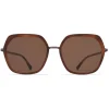 Mykita - Valda - Lite - Mocca Zanzibar Brown - Metal Collection - Sunglasses - Mykita Eyewear - Avvenice