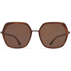 Mykita - Valda - Lite - Mocca Zanzibar Brown - Metal Collection - Sunglasses - Mykita Eyewear - Avvenice