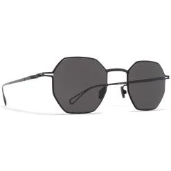 Mykita - Walsh - Mykita & Bernhard Willhelm - Black Dark Grey - Metal Collection - Sunglasses - Mykita Eyewear - Avvenice