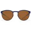 Mykita - Weston - NO1 - Blue Amber Brown - Metal Collection - Sunglasses - Mykita Eyewear - Avvenice