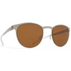 Mykita - Weston - NO1 - Silver Amber Brown - Metal Collection - Sunglasses - Mykita Eyewear - Avvenice
