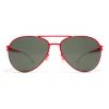 Mykita - Woodpecker - Mykita First - Red Black - Metal Collection - Sunglasses - Mykita Eyewear - Avvenice