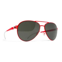 Mykita - Woodpecker - Mykita First - Red Black - Metal Collection - Sunglasses - Mykita Eyewear - Avvenice