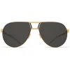 Mykita - Zane - NO1 - Black Dark Grey - Metal Collection - Sunglasses - Mykita Eyewear - Avvenice