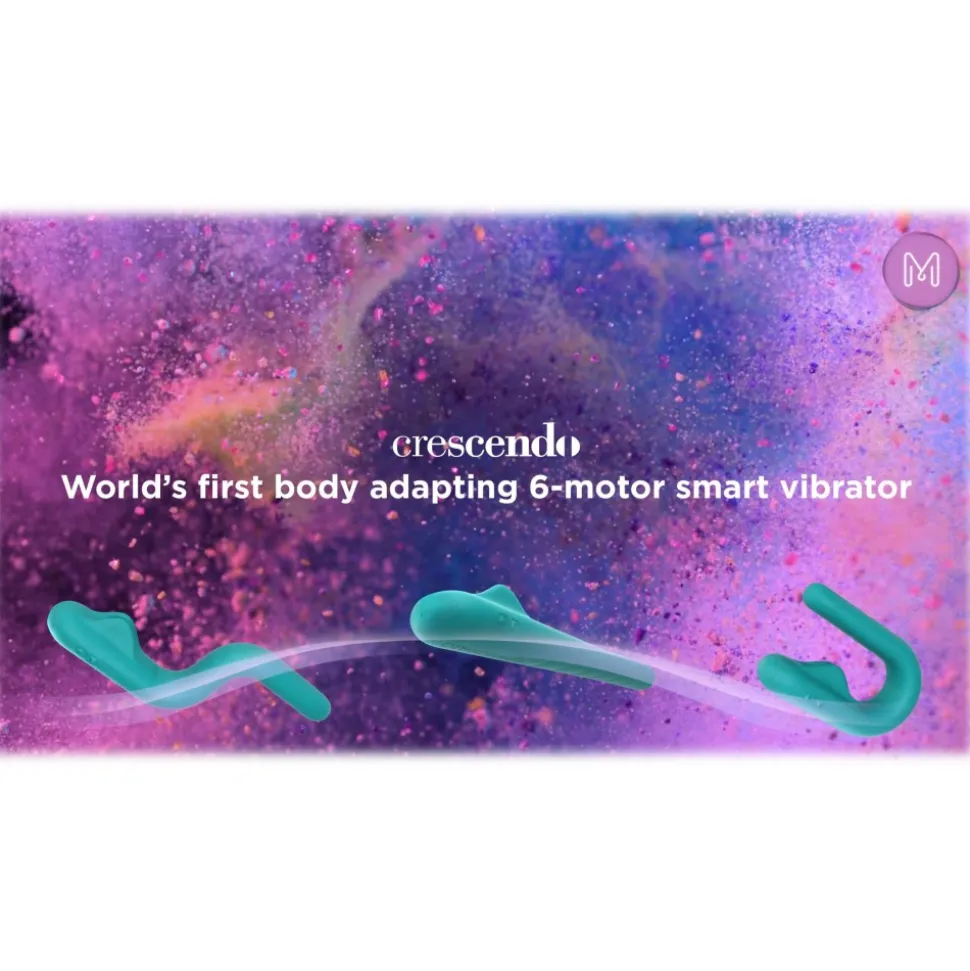 MysteryVibe - Crescendo - Purple - Luxury Smart Vibrators for Women, Men & Couples - Sex Toy - Avvenice
