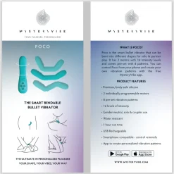 MysteryVibe - Poco - The Smart Bendable Bullet Vibrator - Sex Toy - Avvenice