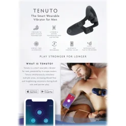 MysteryVibe - Tenuto - The Luxury Wearable Vibrator for Men - Sex Toy - Avvenice
