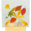 Natusi - Resin Art - Autumn - Artisan Lamp with Natural Flowers - Handmade - Furnishings - Home - Avvenice