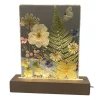 Natusi - Resin Art - Desire - Artisan Lamp with Natural Flowers - Handmade - Furnishings - Home - Avvenice