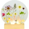 Natusi - Resin Art - Epoxy - Artisan Lamp with Natural Flowers - Handmade - Furnishings - Home - Avvenice