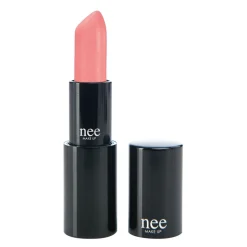 Nee Make Up - Milano - Lipstick Hydrating Satinato-Cremoso Salmon Pink 121 - Cream Lipstick - Lips - Professional Make Up - Avvenice