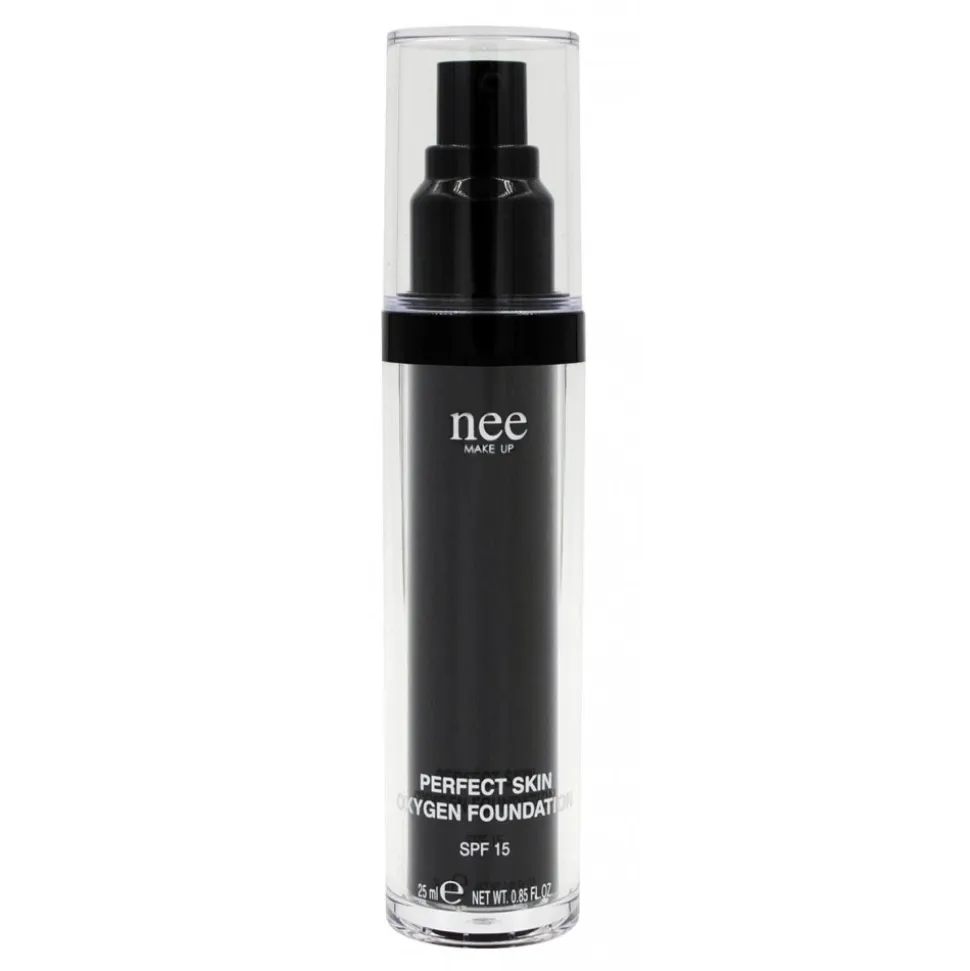 Nee Make Up - Milano - Perfect Skin Oxygen Foundation SPF 15 - Liquid Foundation - Face - Professional Make Up - Avvenice