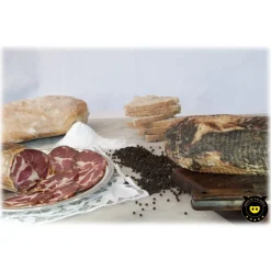 Nero di Calabria - Capocollo - Artisan Cured Meat - Calabria Tradition - 500 g - Avvenice