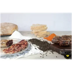 Nero di Calabria - Spicy Suppressed - Artisan Cured Meat - Calabria Tradition - 400 g - Avvenice