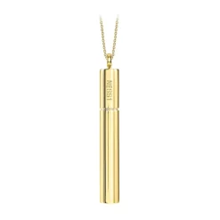 NESS1 - Cig.Au.Rette Necklace 18Kt Yellow Gold Diamond and Ruby - Drug Collection - Handcrafted Necklace - High Quality Luxury - Avvenice