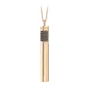 NESS1 - Cig.Au.Rette Necklace 18Kt Rose Gold Diamonds and Ruby - Drug Collection - Handcrafted Necklace - High Quality Luxury - Avvenice