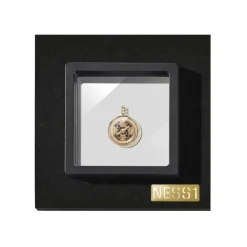 NESS1 - Compass Necklace 18kt Rose Gold and Diamonds - Time Collection - Handcrafted Necklace - High Quality Luxury - Avvenice