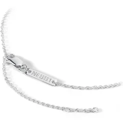 NESS1 - Have A Blast Necklace 18kt White Gold and Diamonds - Sex Bomb Collection - Handcrafted Necklace - High Quality Luxury - Avvenice