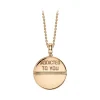 NESS1 - M.D.M.A Necklace 9Kt Rose Gold and Diamond - Drug Collection - Handcrafted Necklace - High Quality Luxury - Avvenice