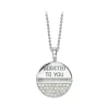 NESS1 - M.D.M.A Necklace 18Kt White Gold and Diamonds - Drug Collection - Handcrafted Necklace - High Quality Luxury - Avvenice