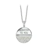 NESS1 - M.D.M.A Necklace 9Kt White Gold and Diamonds - Drug Collection - Handcrafted Necklace - High Quality Luxury - Avvenice