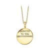 NESS1 - M.D.M.A Necklace 18Kt Yellow Gold and Diamond - Drug Collection - Handcrafted Necklace - High Quality Luxury - Avvenice